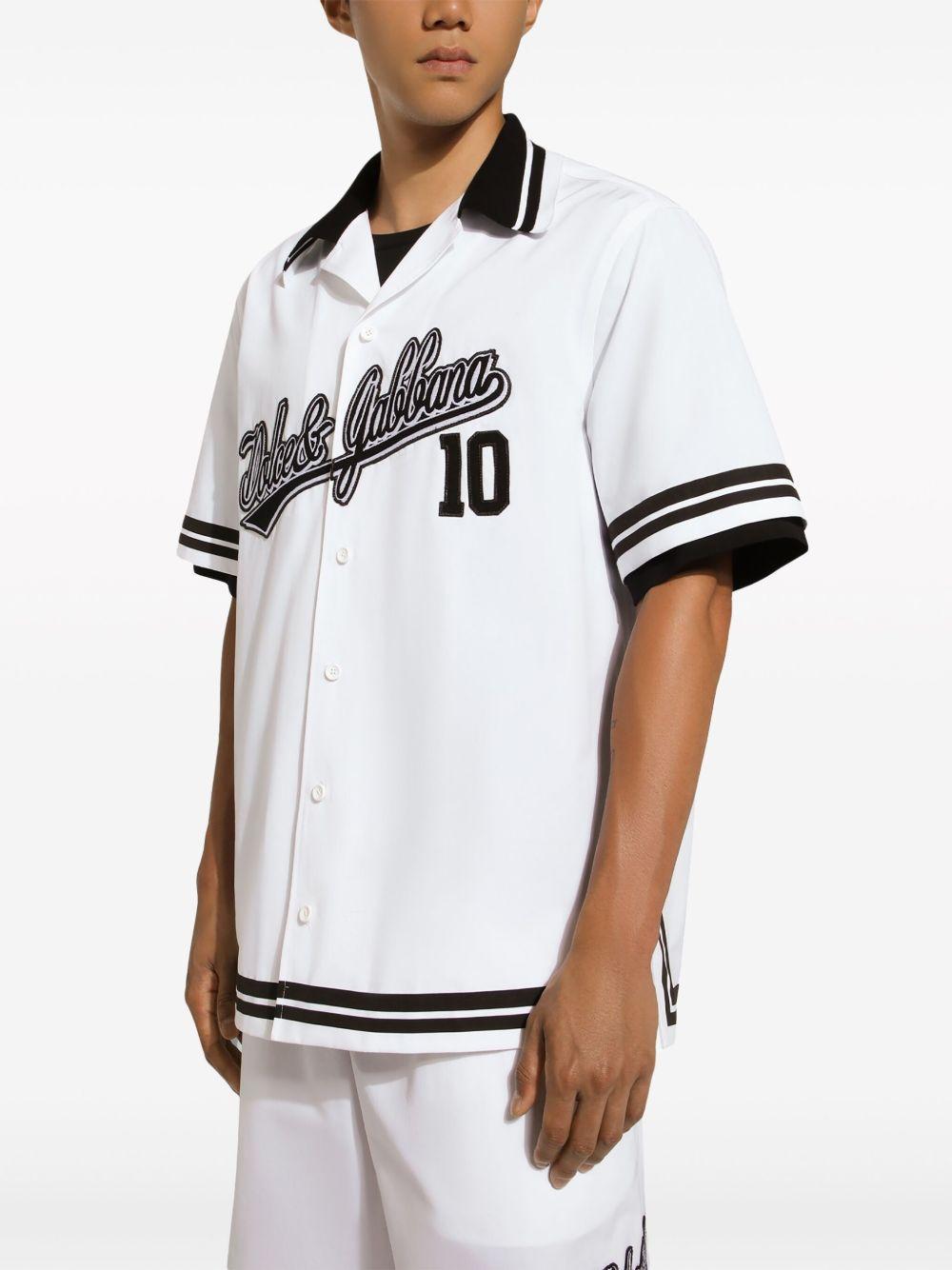 logo-patch short-sleeve shirt Product Image