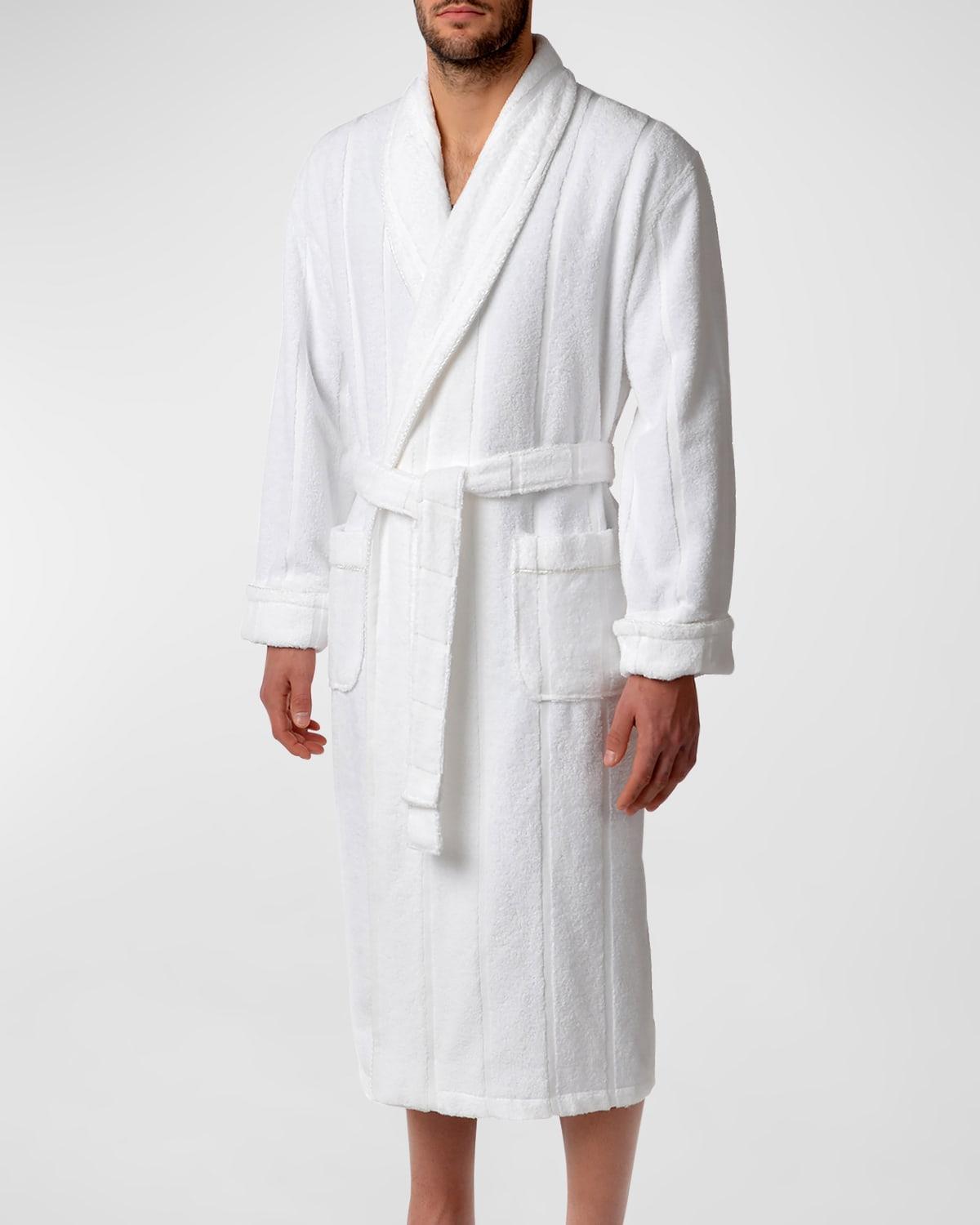 Mens Ultra Lux Jacquard Shawl Robe Product Image