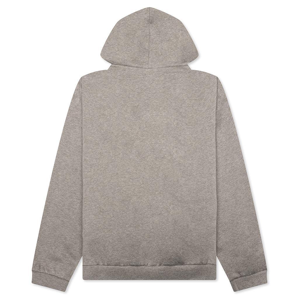 Heavy Fleece Vintage Shrunken Hoodie - Heather Gray Male Product Image