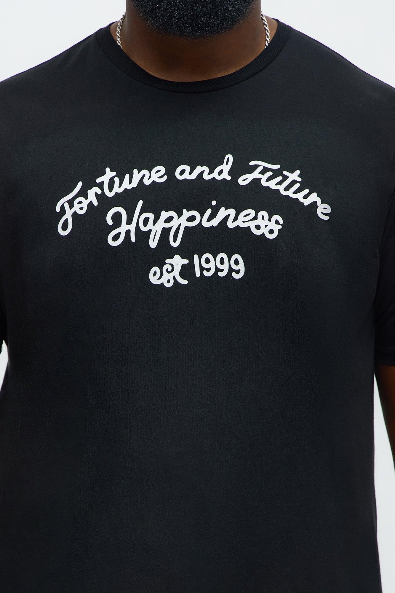 Fortune And Future Short Sleeve Tee - Black Male Product Image