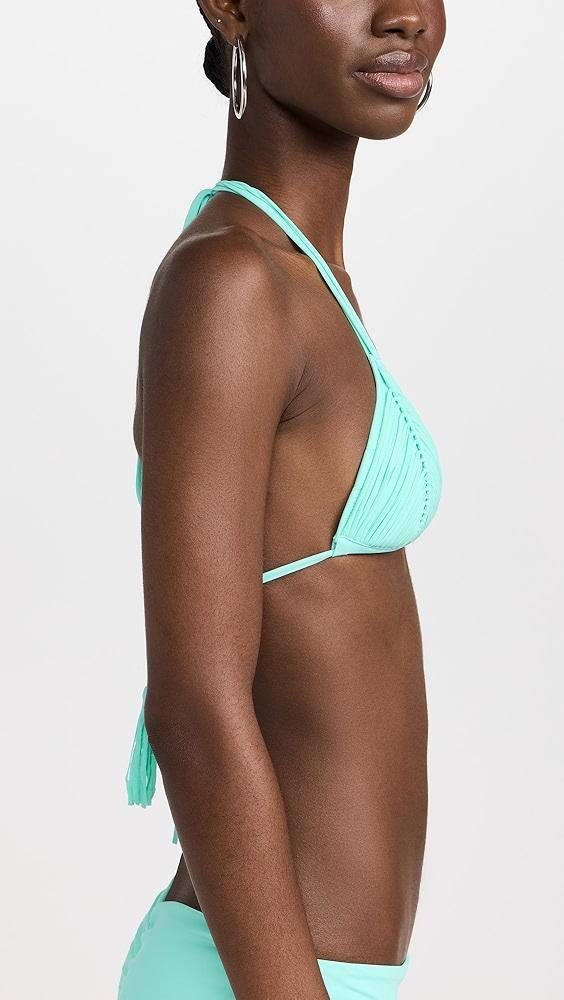 PQ Swim Isla Triangle Bikini Top | Shopbop Product Image