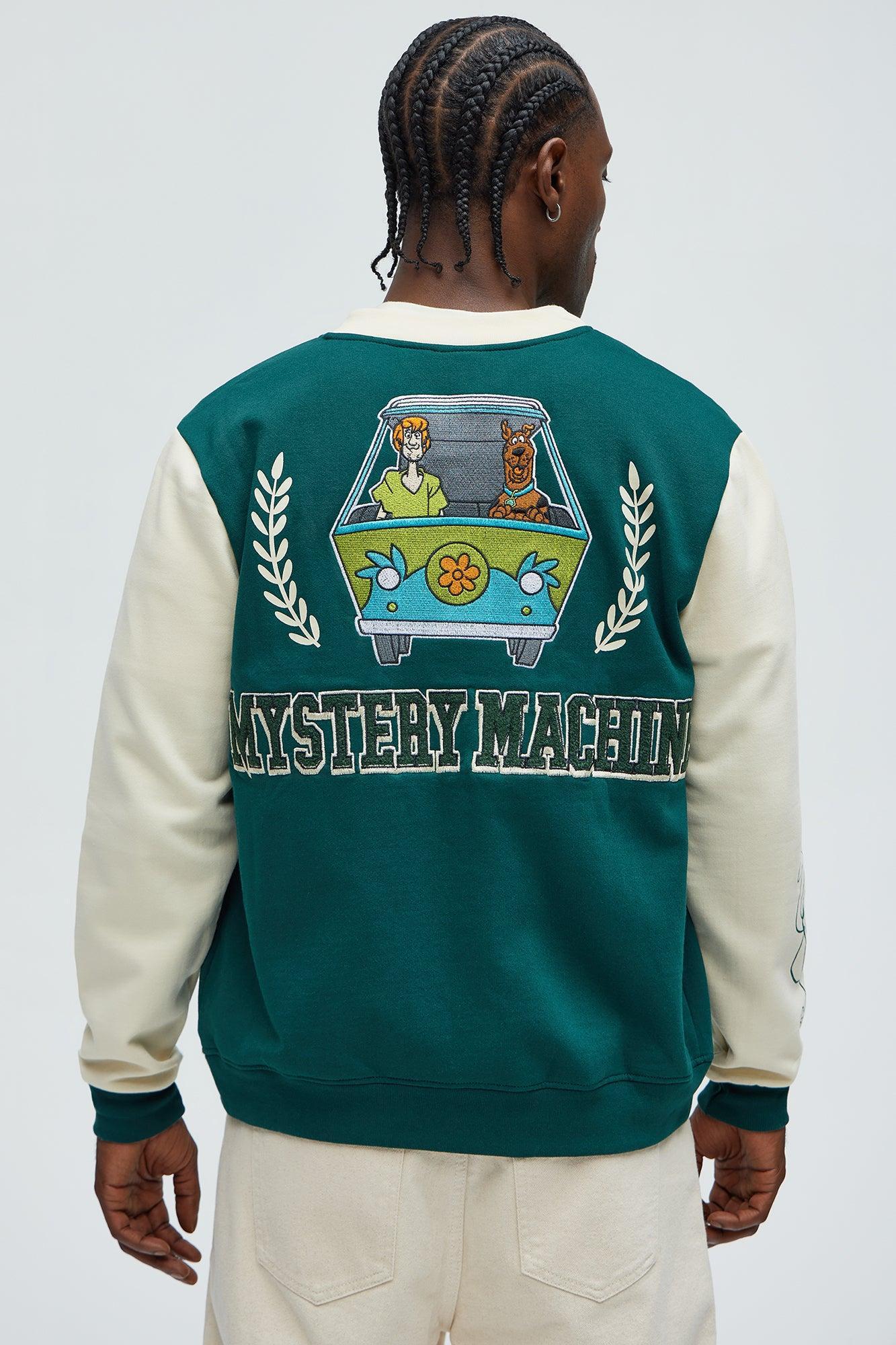 Scooby Doo Mystery Machine Varsity Jacket - Green/combo Product Image