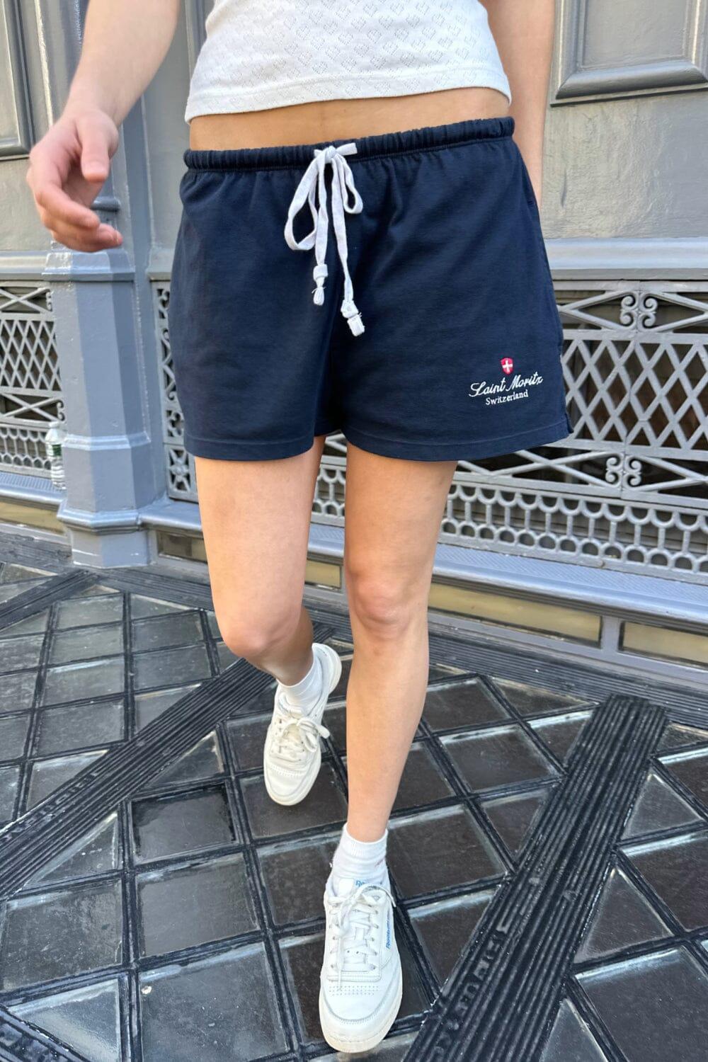 Rosa St Moritz Tie Sweatshorts Product Image