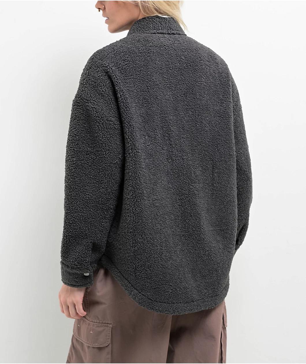 Dravus Tempest Black Sherpa Jacket Product Image