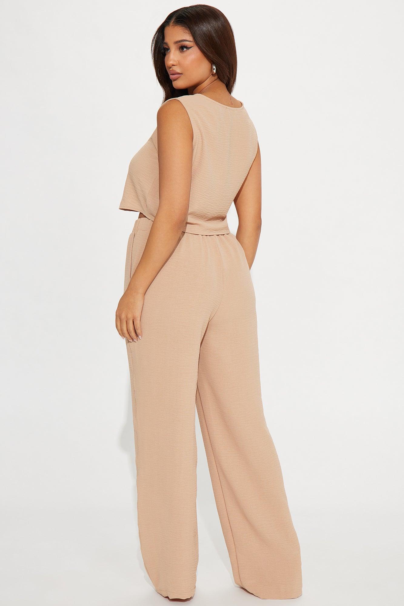 Good Memory Pant Set - Taupe Product Image