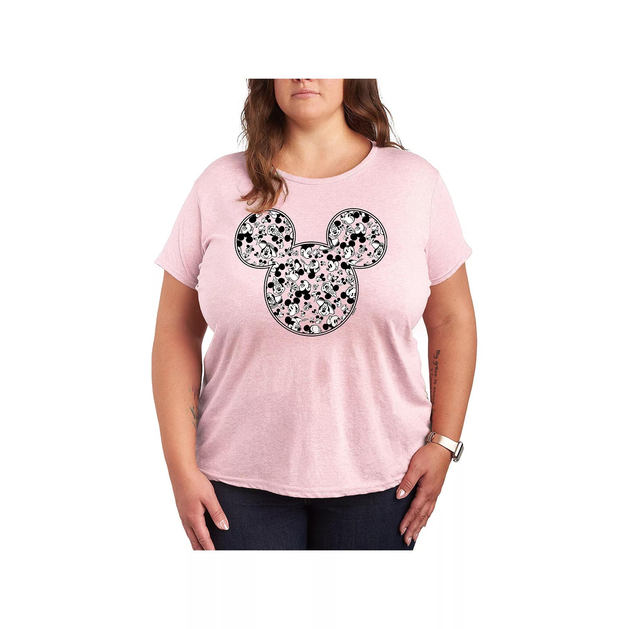 Disney's Mickey Mouse Plus Meta Graphic Tee, Women's,  Product Image
