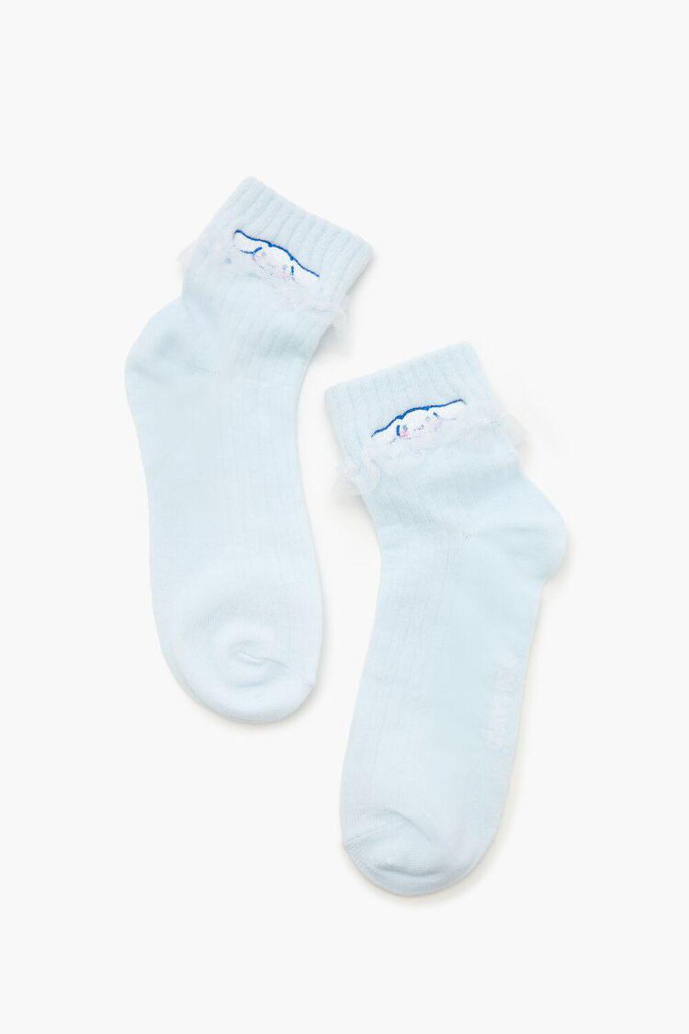 Cinnamoroll Quarter Socks | Forever 21 Product Image