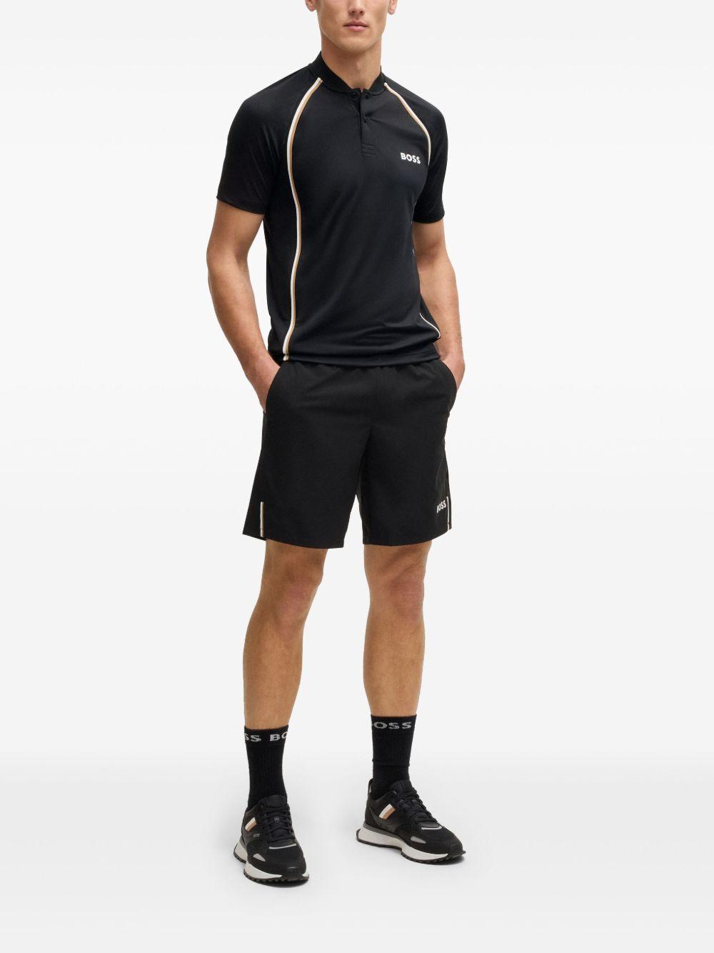 logo-print polo shirt  Product Image