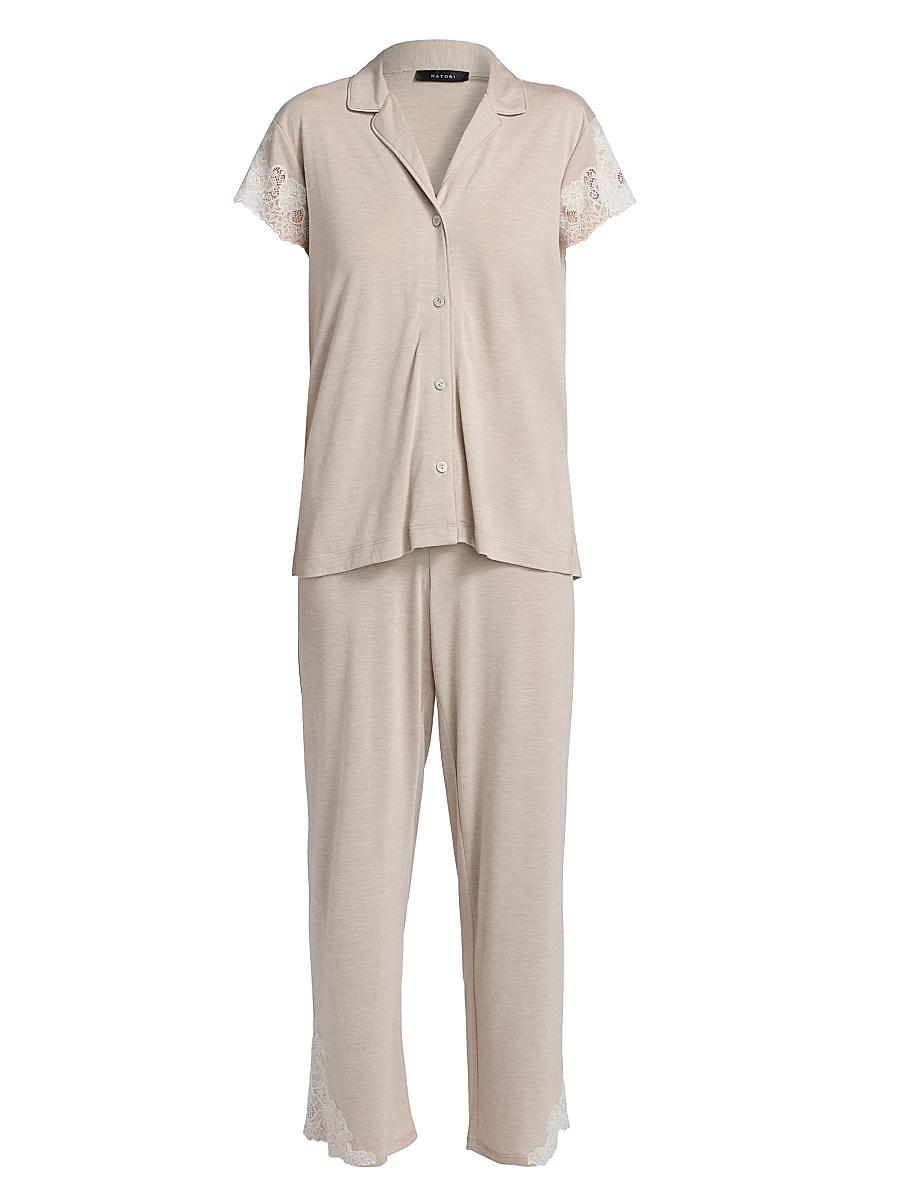 Womens 2-PieceLux Shangrila Pajama Set Product Image
