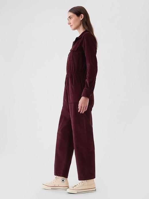 Corduroy Utility Jumpsuit Product Image