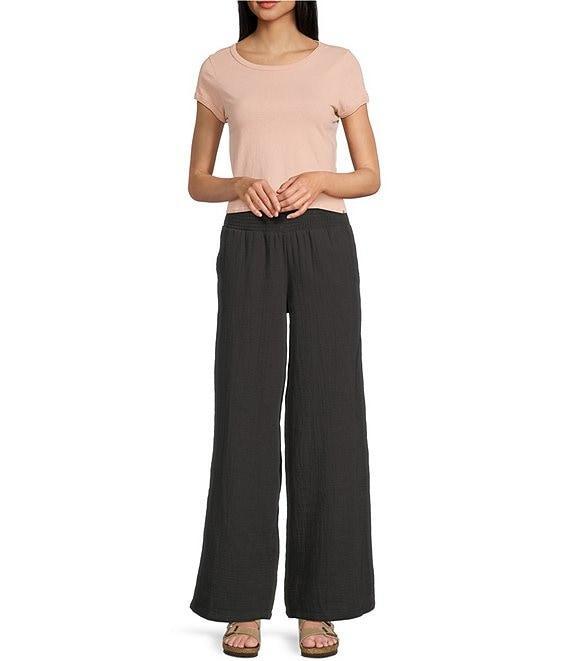 Billabong New Waves High Rise Relaxed Gauze Pants Product Image