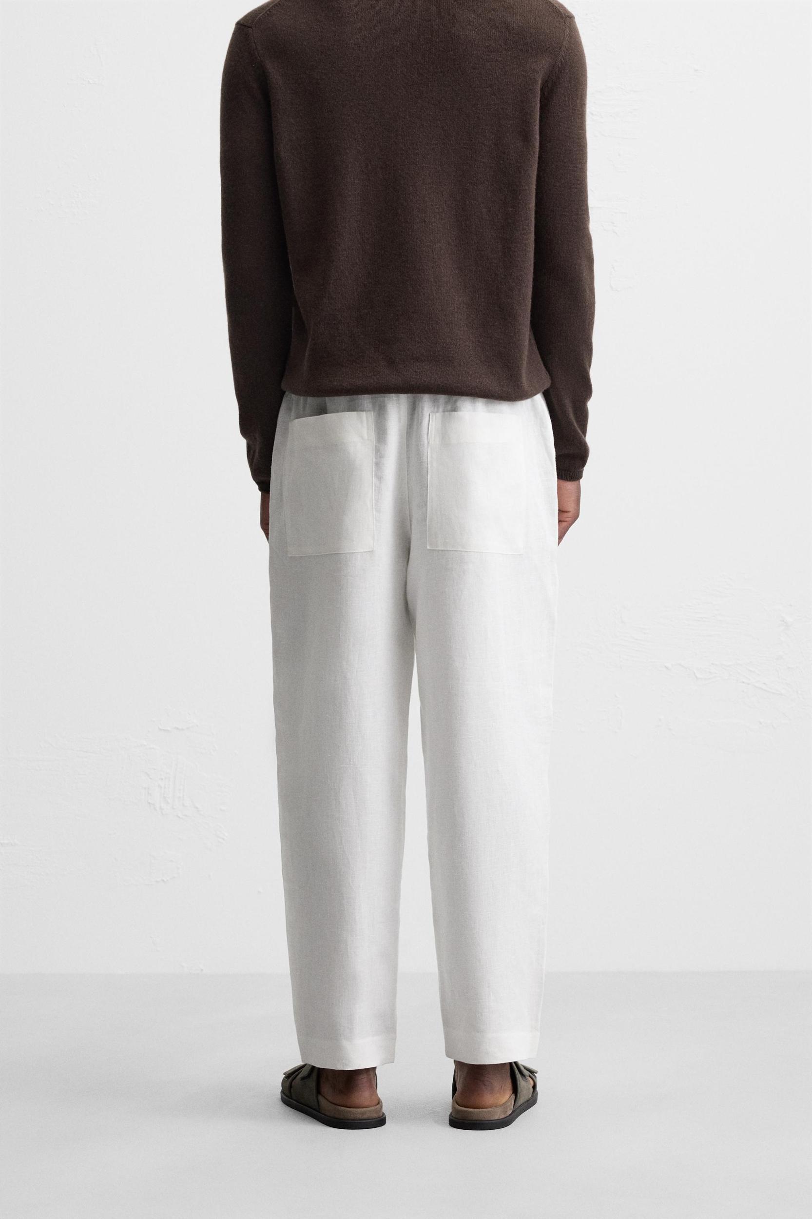 100% LINEN PANTS Product Image