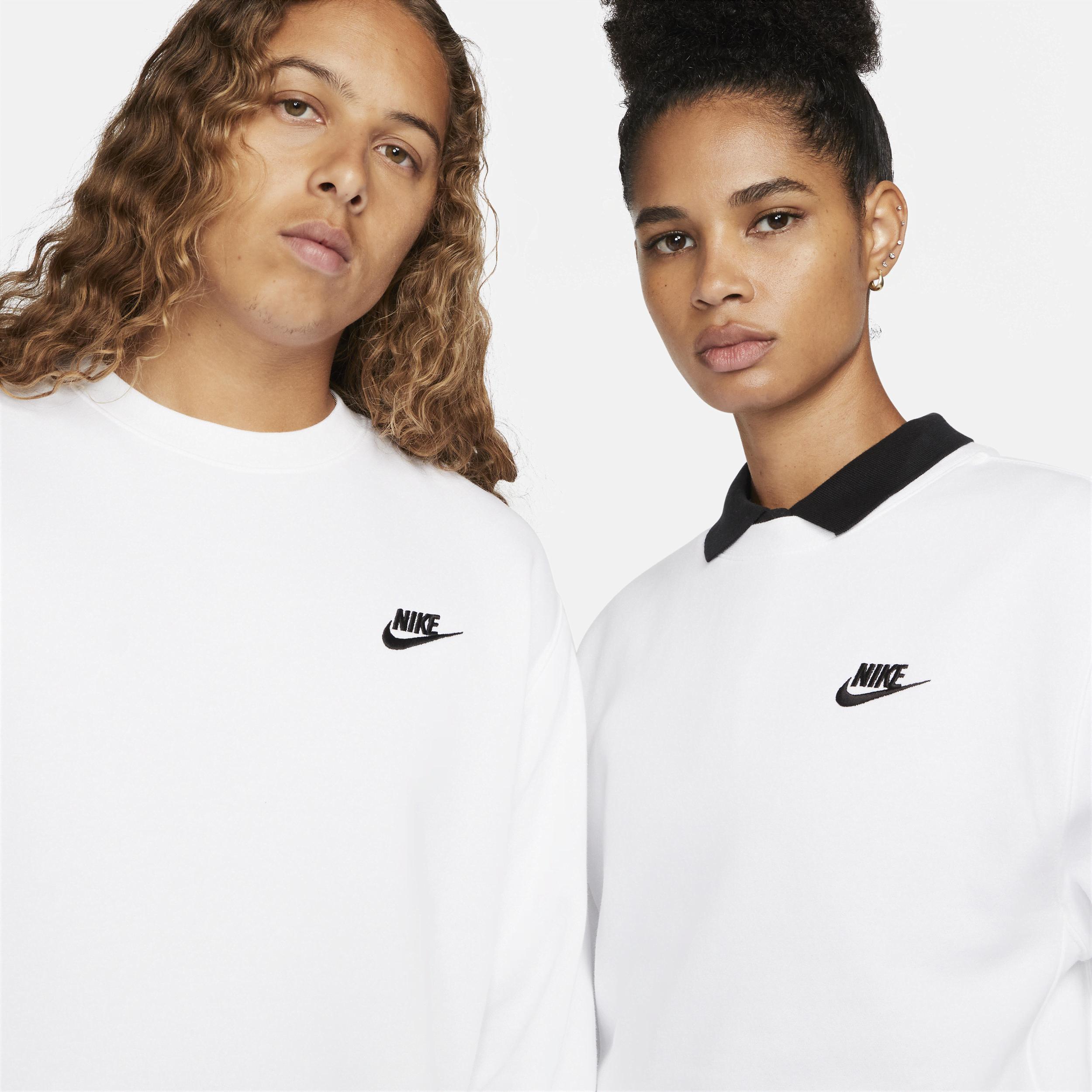 Nike Men's Club Crewneck Sweatshirt in Fir/White at Nordstrom, Size Xx-Large Product Image