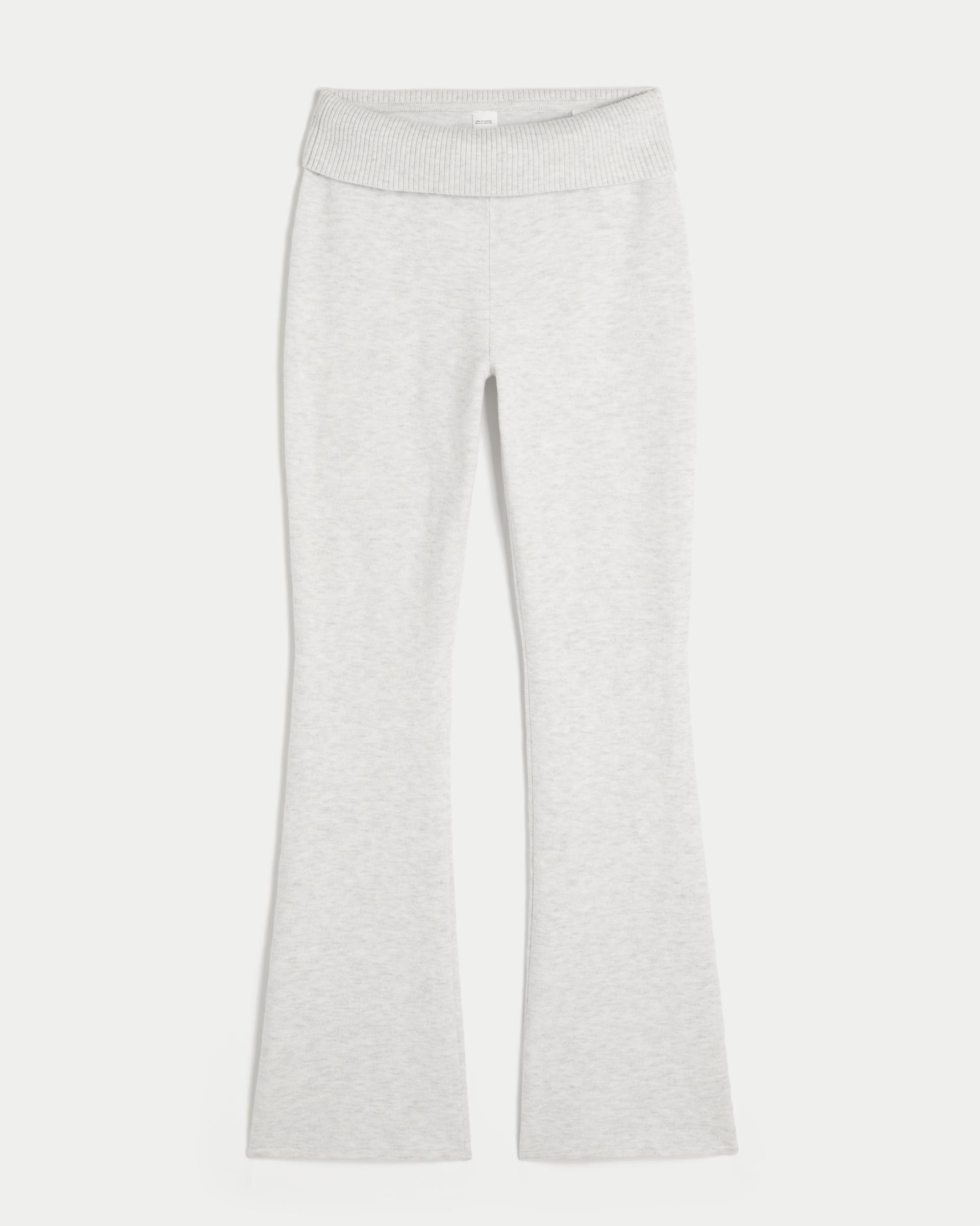 Gilly Hicks Sweater-Knit Foldover Boot Pants Product Image