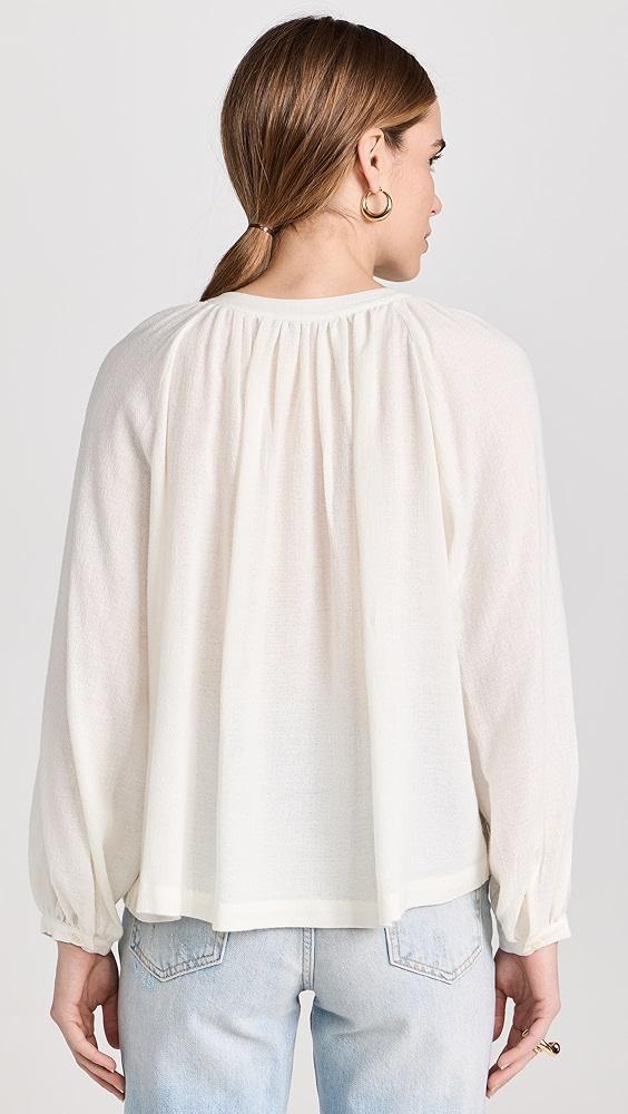 Jenni Kayne Long Sleeve Willow Blouse | Shopbop Product Image