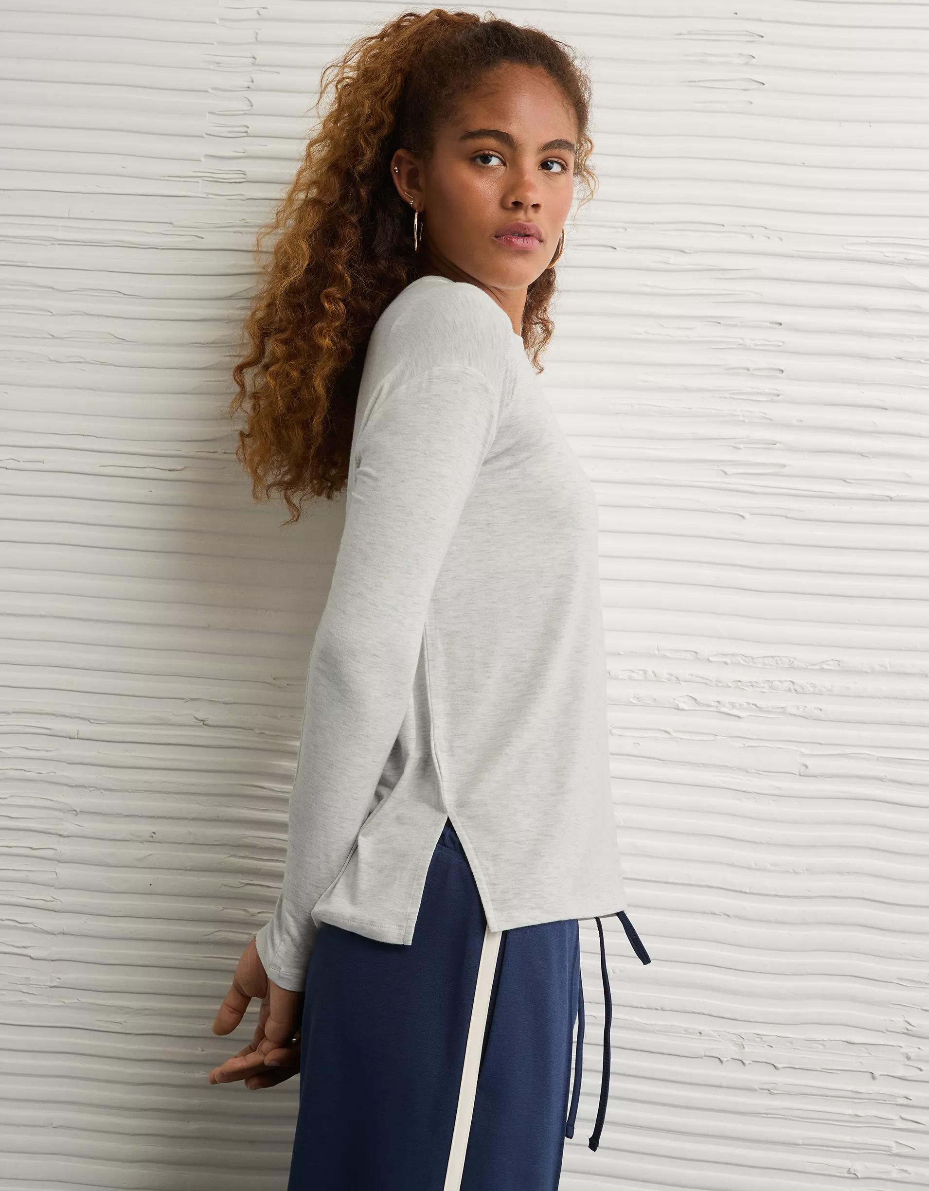 AE Soft & Sexy Long Sleeve T-Shirt Product Image