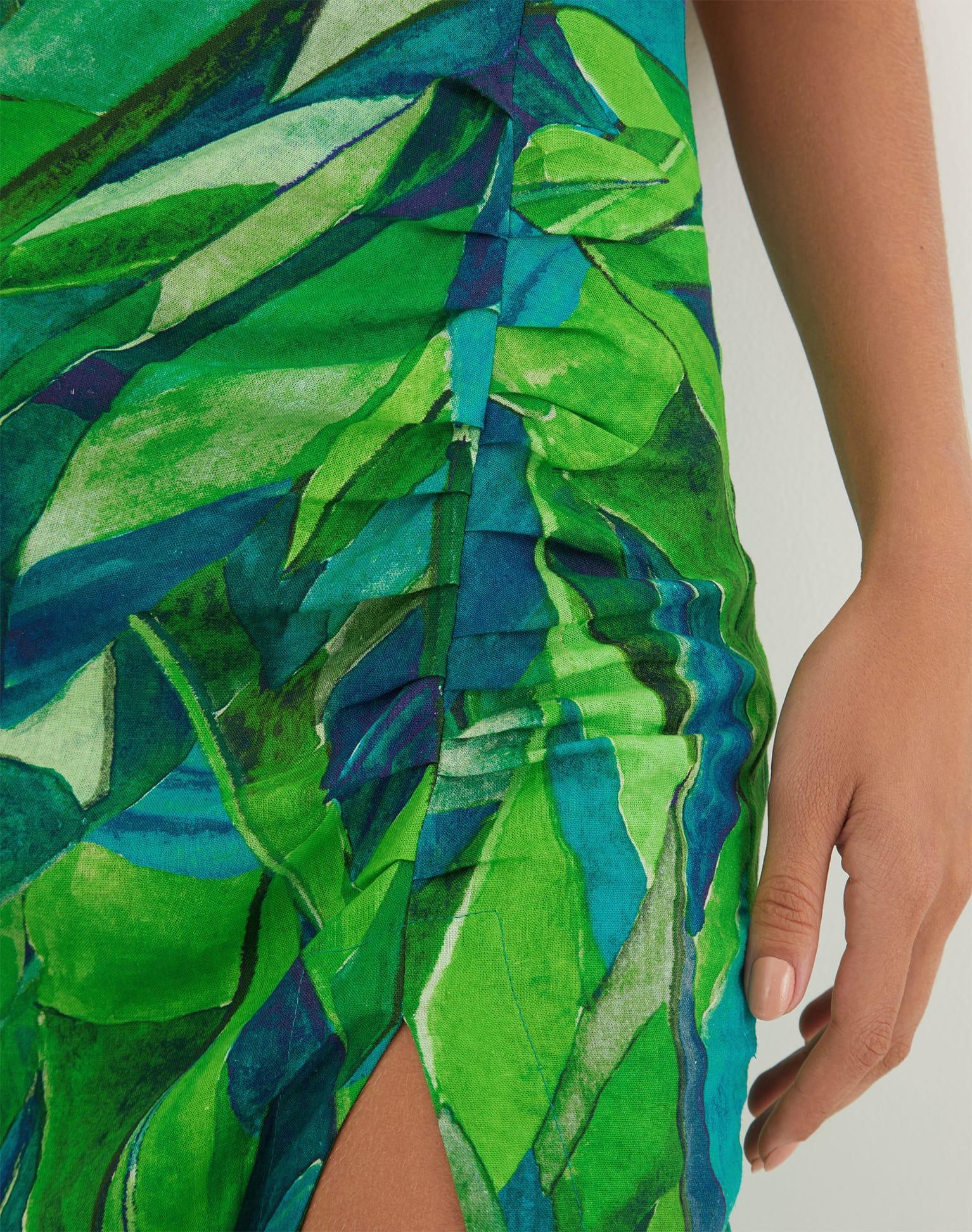 Mira Midi Dress - Tropics Product Image