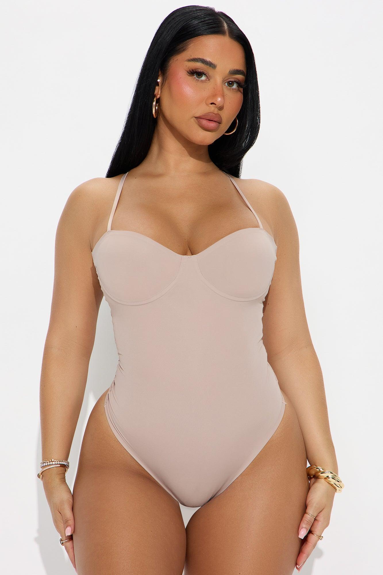All Day Seamless Bodysuit - Taupe Female Product Image