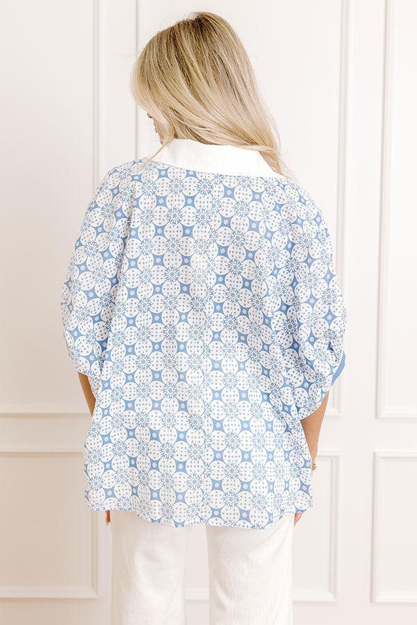 Graceful Smile Floral Top Product Image