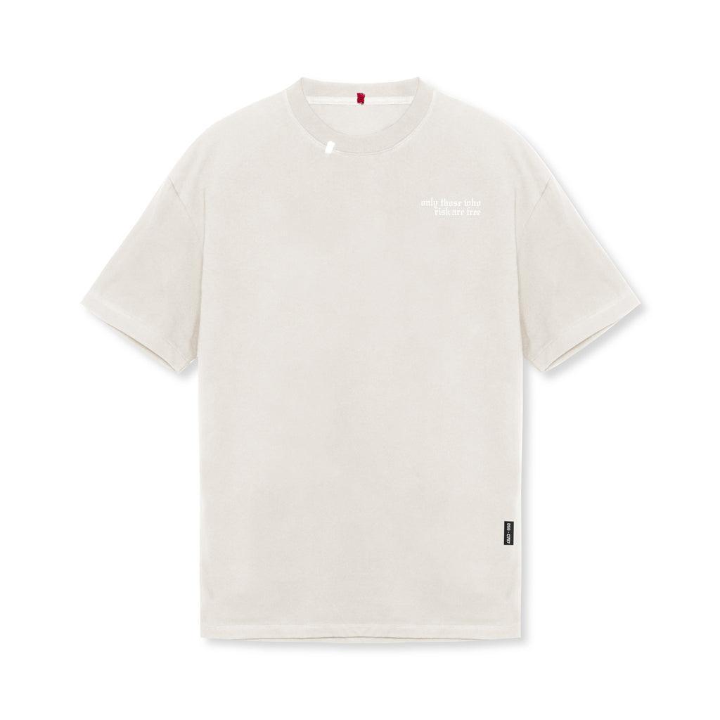 0797. Tech Essential™ Relaxed Tee - Stone/White "Brush Wings/ASRV" Product Image