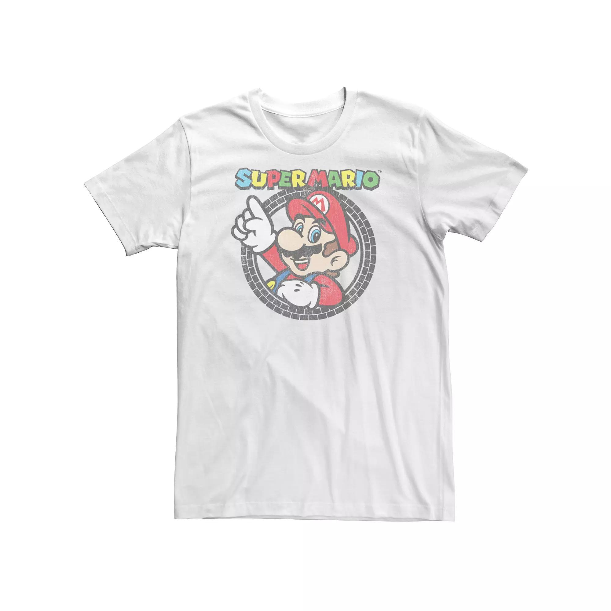 Men's Super Mario Bros. Vintage Tee,  Product Image