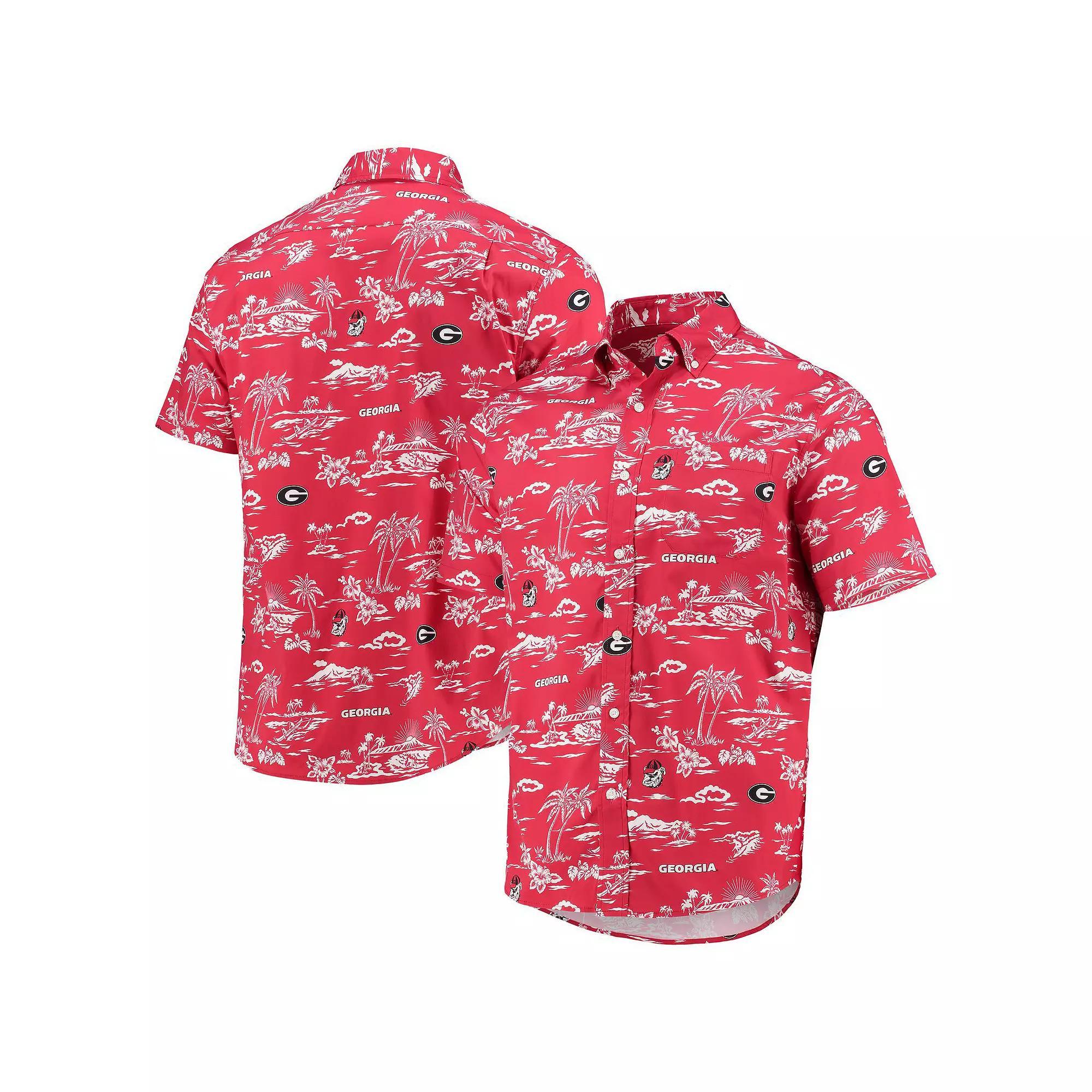 Men's Reyn Spooner Red Georgia Bulldogs Classic Button-Down Shirt,  Product Image