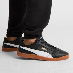 PUMA Club 5v5 Men's Sneakers in Black/White/Gold Product Image