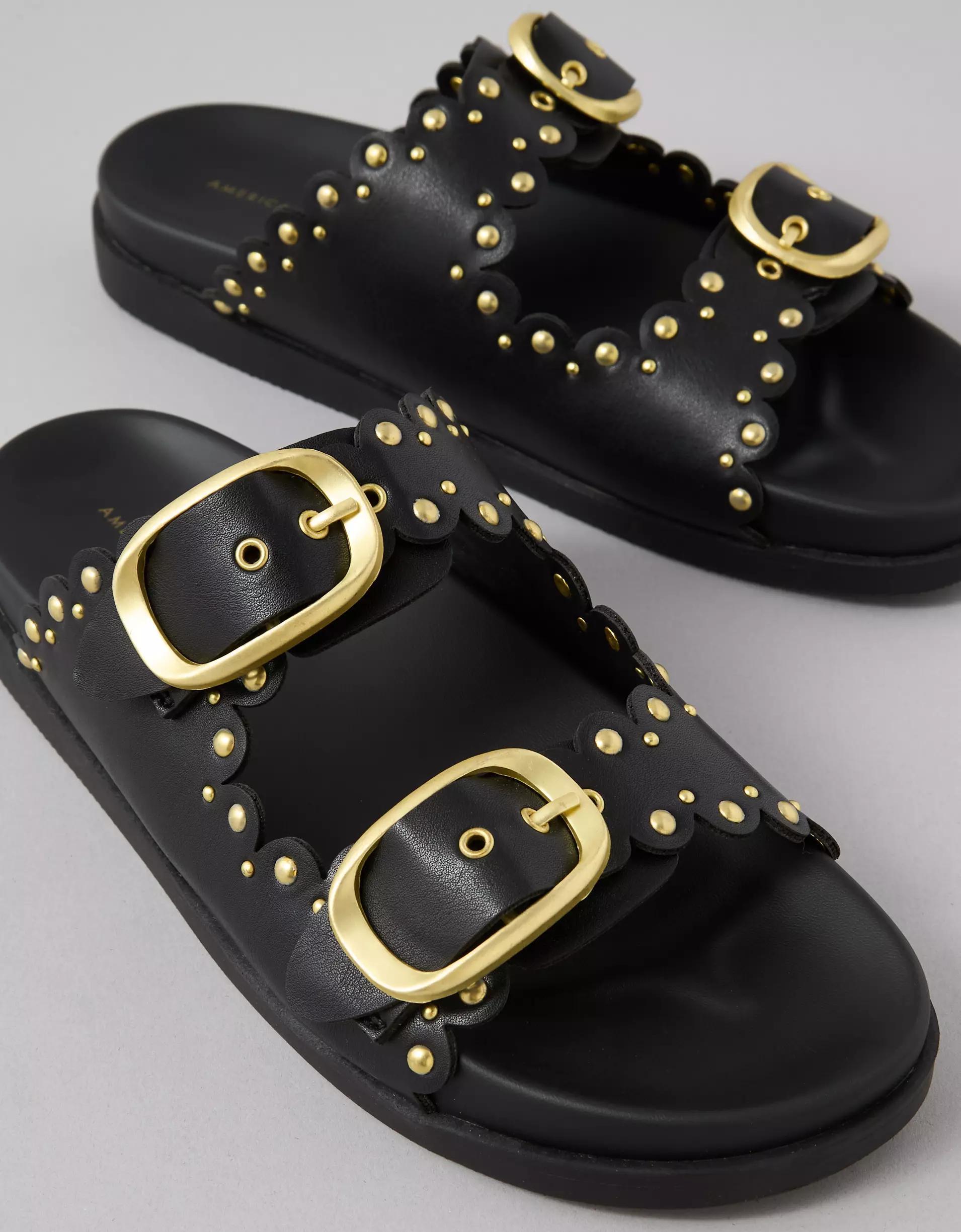 AE Studded Double Buckle Sandal Product Image