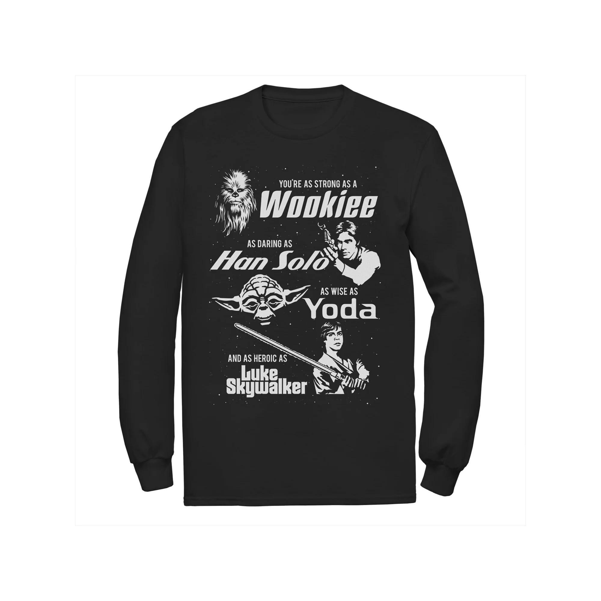 Men's Star Wars Strong Daring Wise Father's Day Tee,  Product Image