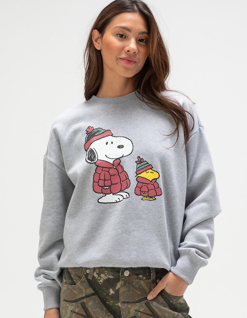 RSQ x Peanuts Puffers Mens Oversized Crewneck Sweatshirt Product Image