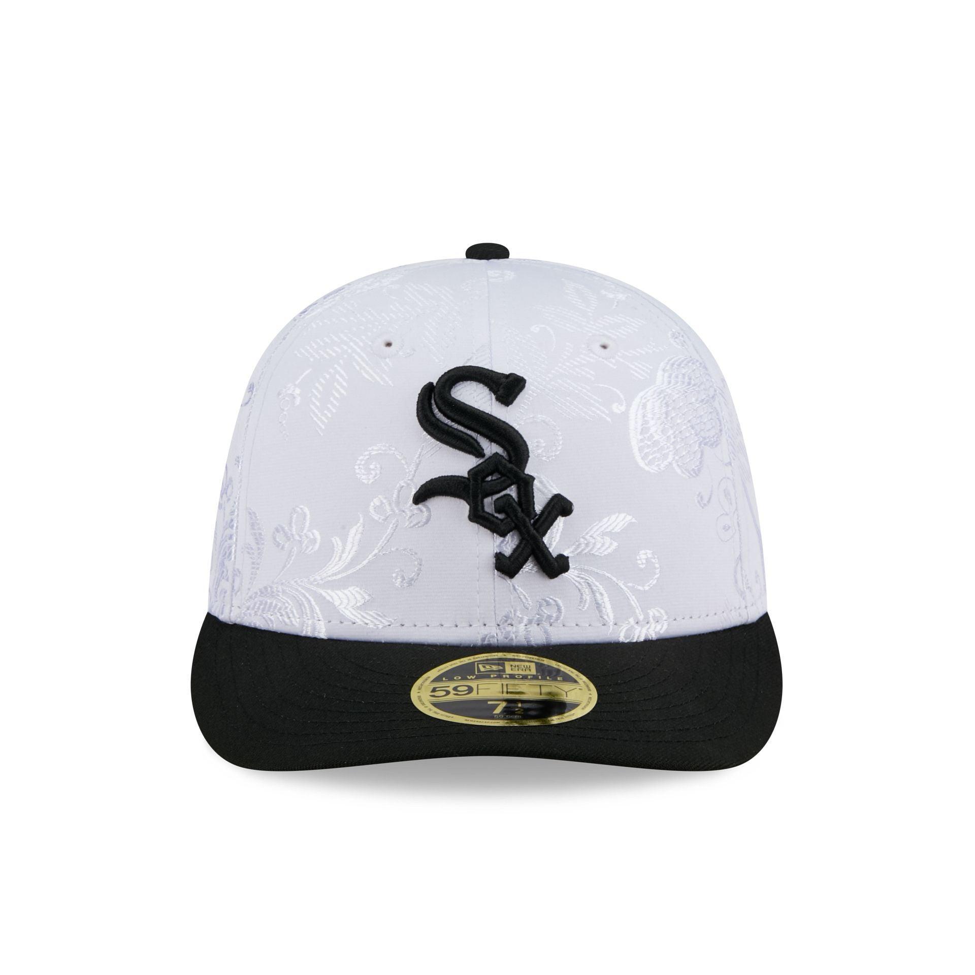 Chicago White Sox Floral Shine Low Profile 59FIFTY Fitted Hat Male Product Image