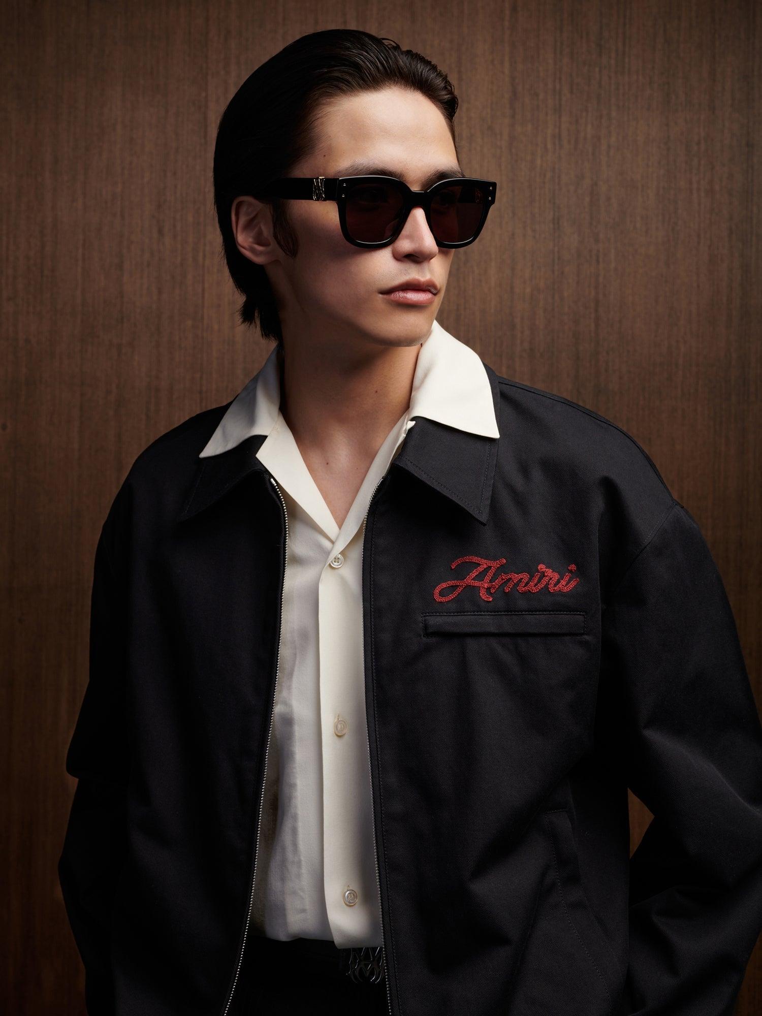 ZIP BLOUSON - Black Product Image