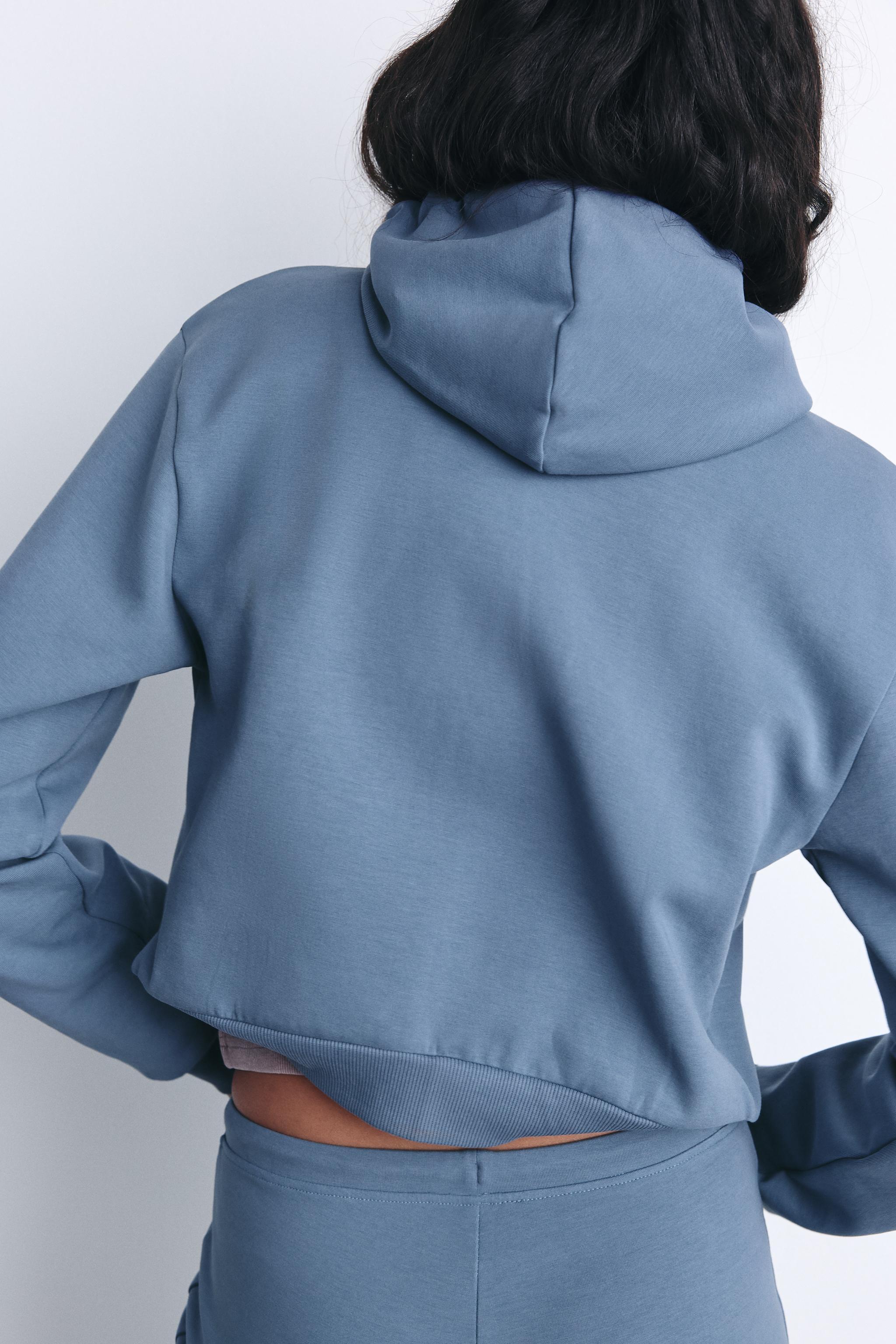 CROPPED INTERLOCK SWEATSHIRT Product Image