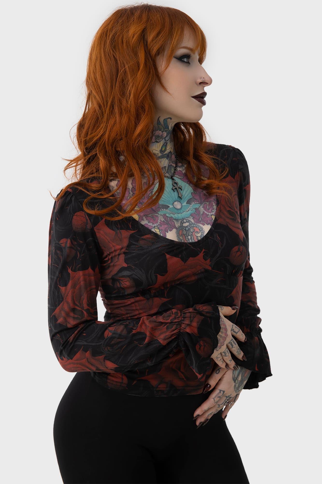 Blood Rose Top Female Product Image