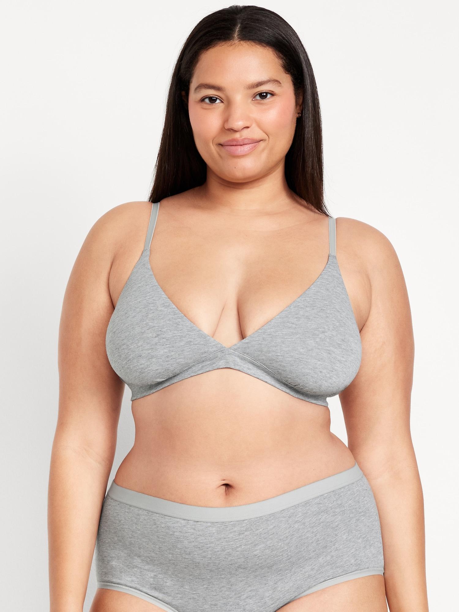 Everyday Cotton Triangle Bralette Product Image