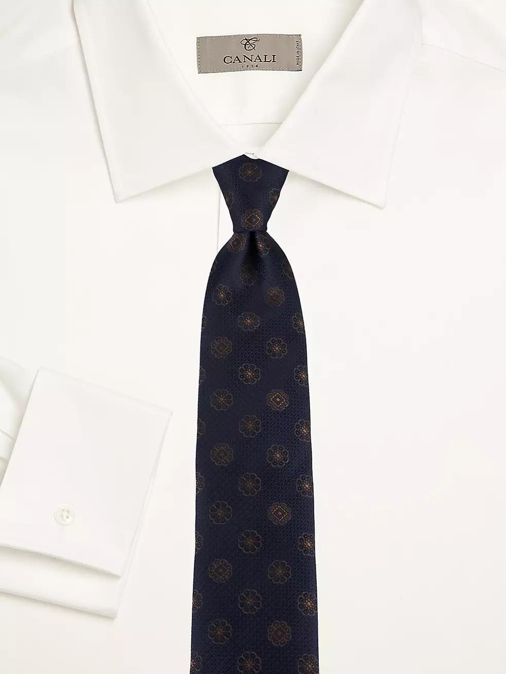 Medallion Silk Tie Product Image