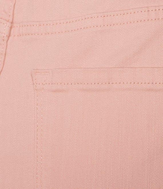 Code Bleu Chelsea Stretch Denim High Rise Bermuda Shorts Product Image