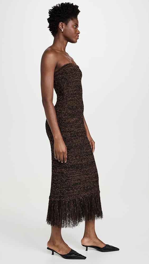 FRAME Boucle Fringe Dress | Shopbop Product Image