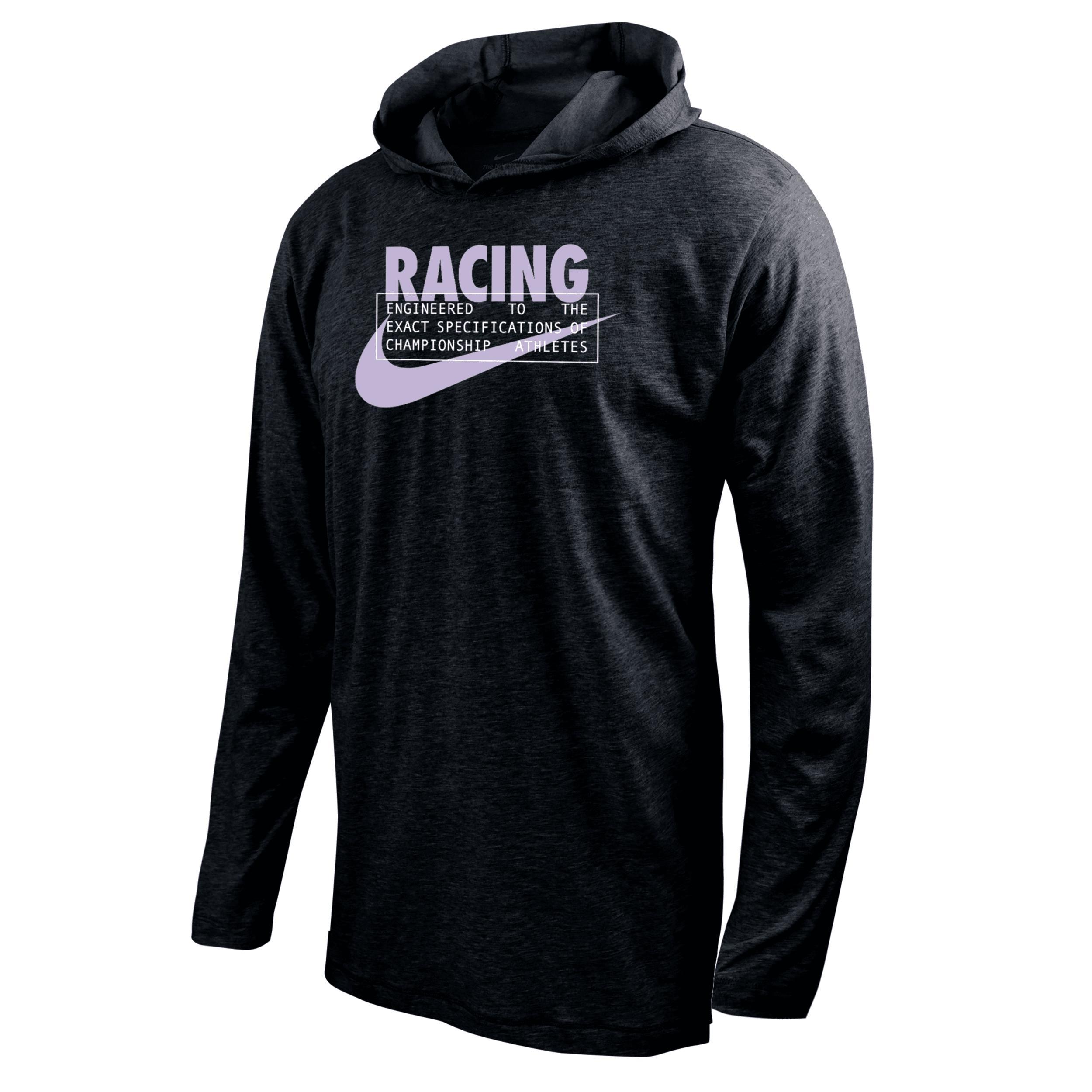 Racing Louisville Nike Mens Soccer Long-Sleeve Hooded T-Shirt Product Image