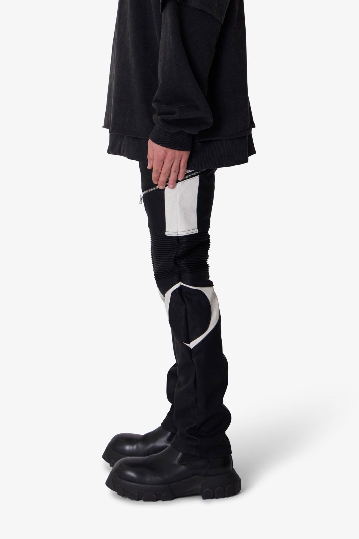 D728 Moto Pants - Black Product Image