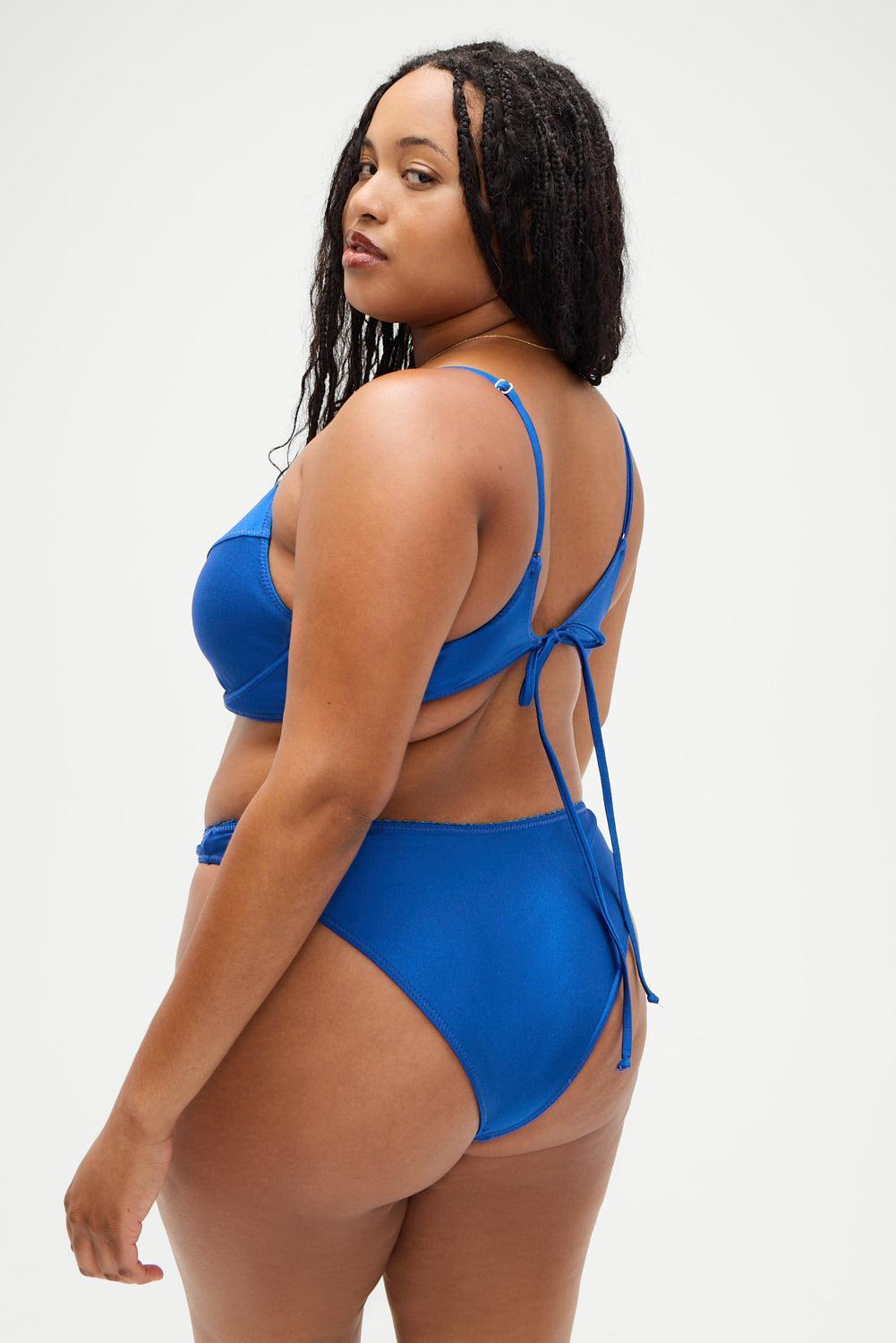 Dove Classic Bikini Bottom - Deep Blue Product Image