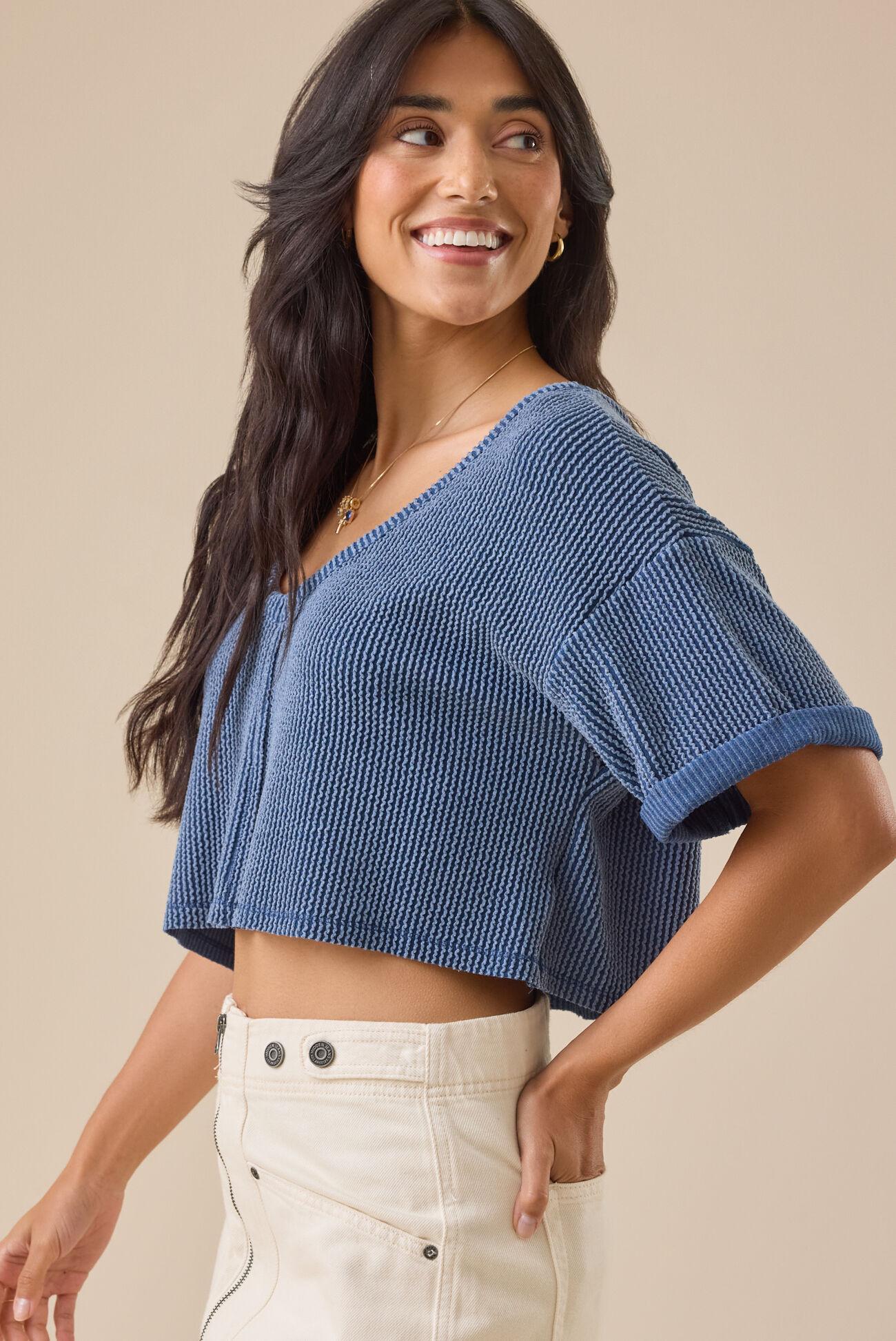 Alessia Ribbed Top Product Image