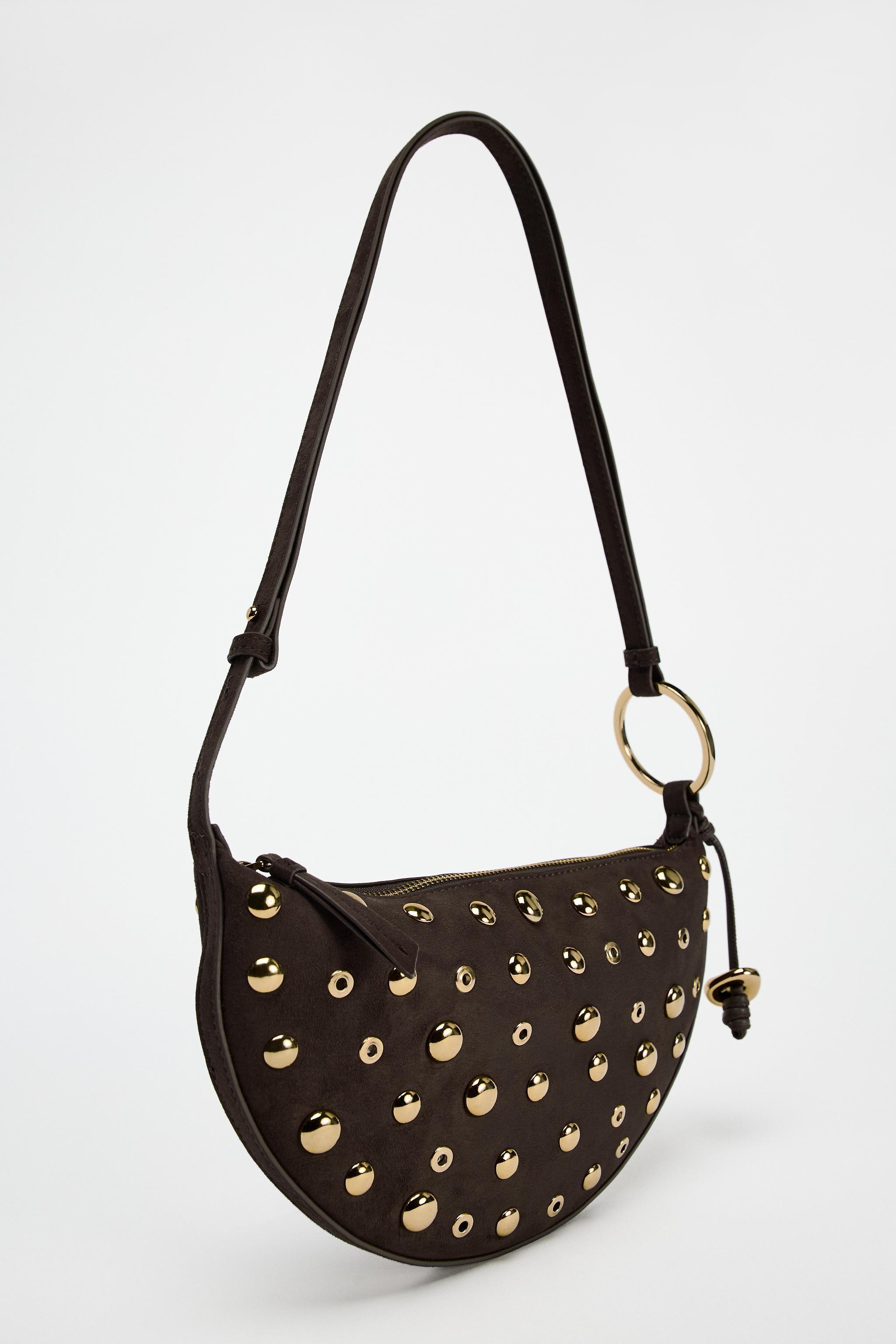 STUDDED SHOULDER BAG Product Image