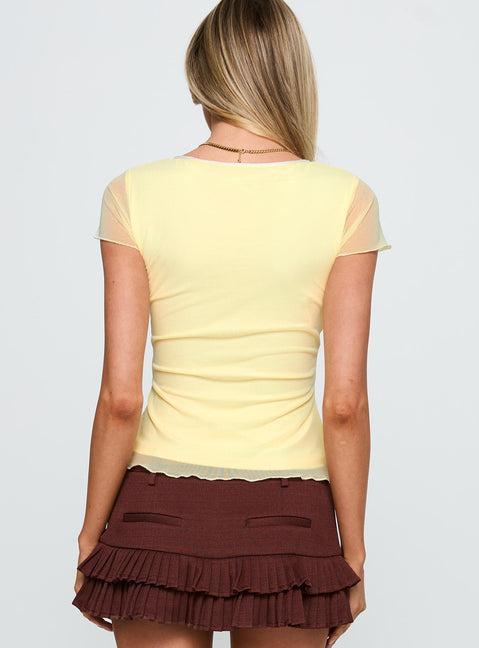 The Icon Top Lemon Product Image