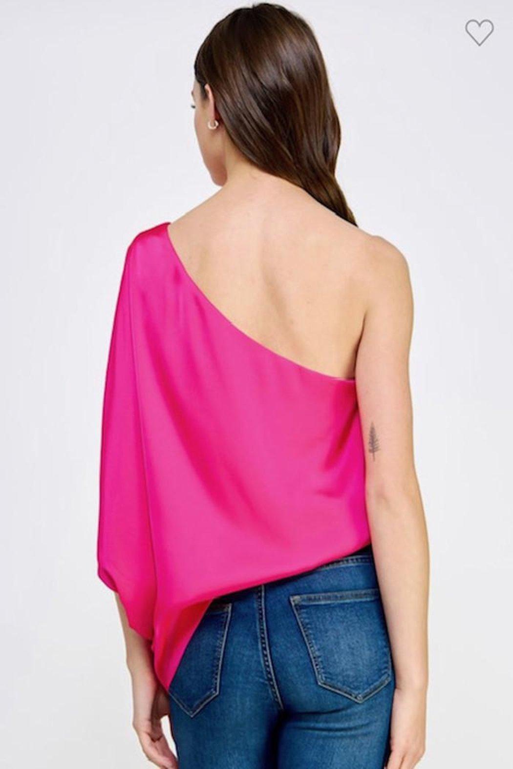 One Shoulder Top Product Image