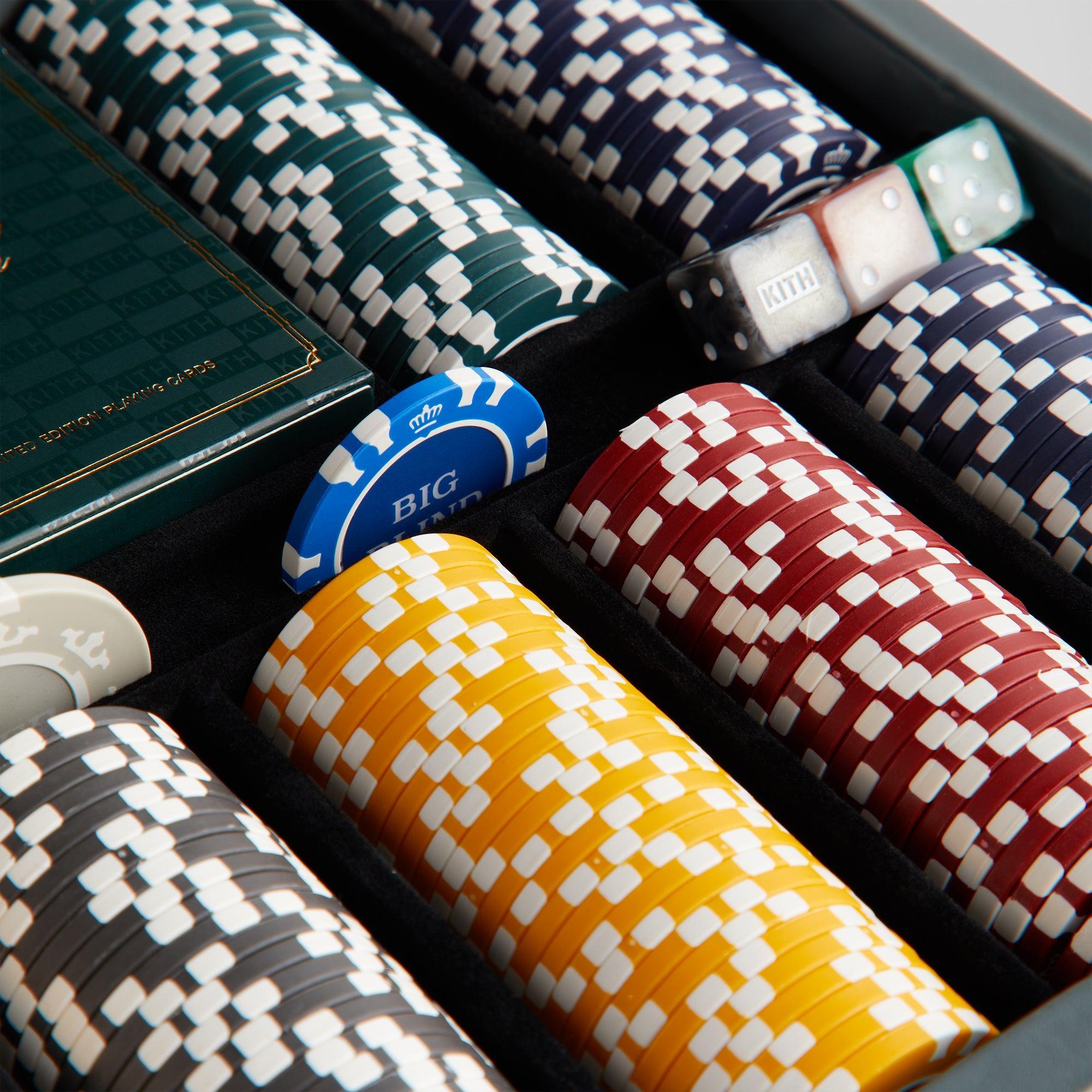 Kith Monogram Jacquard Poker Set - Machine Male Product Image