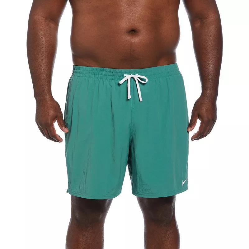 Big & Tall Nike Solid Icon 7-in. Volley Swim Trunks, Mens Product Image