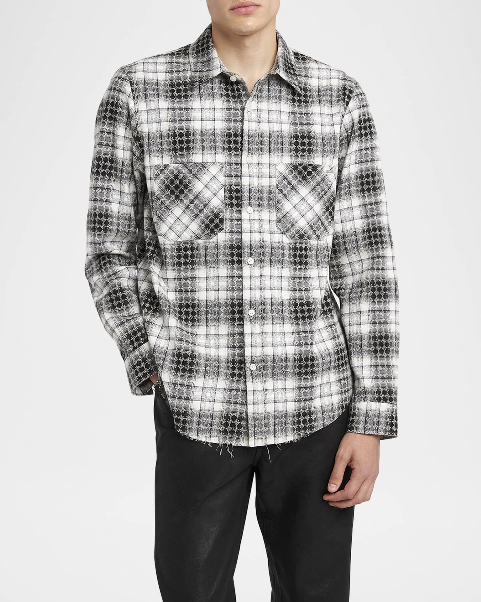 Men's MA Quad Flannel Button-Down Shirt Product Image