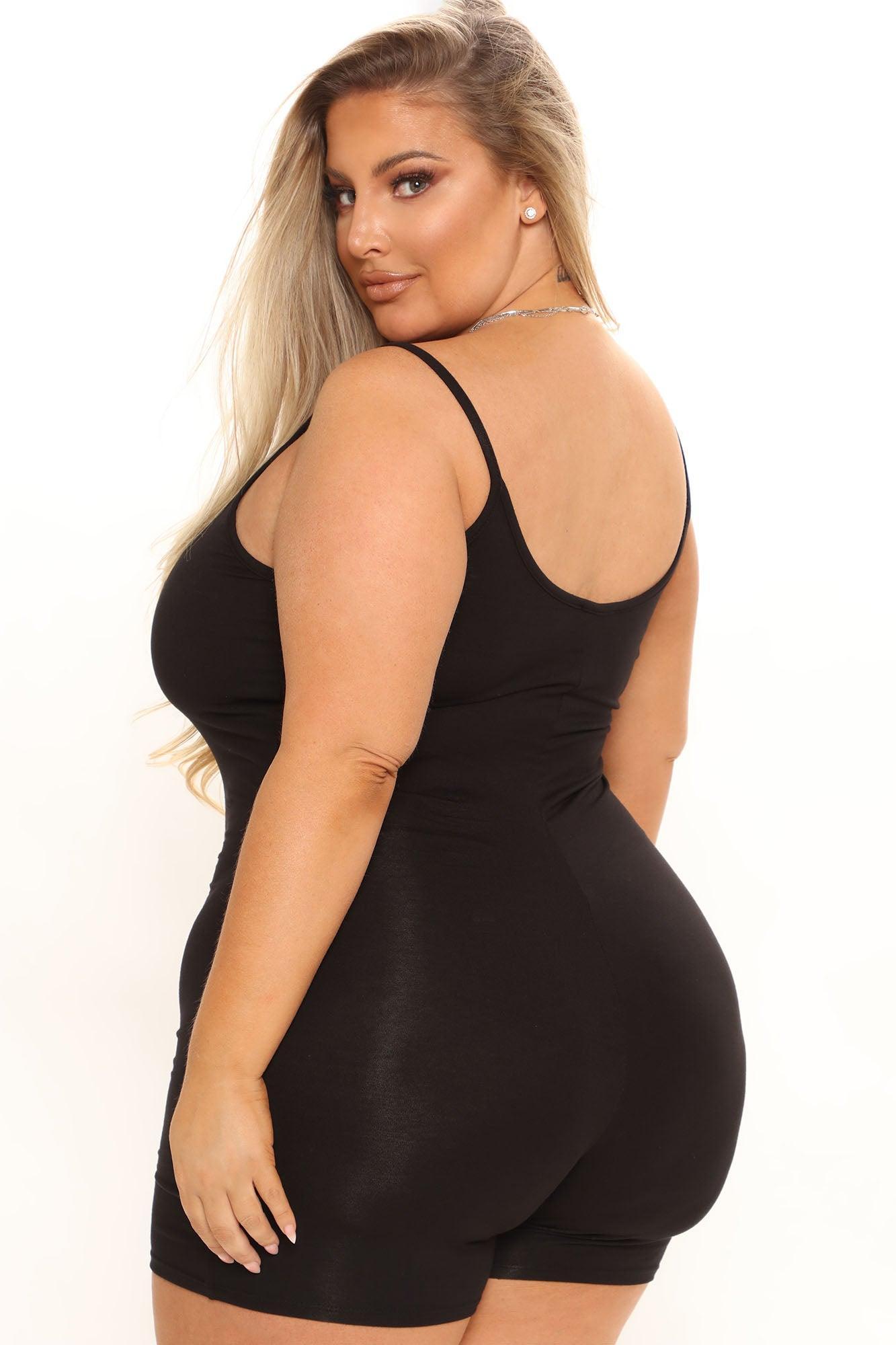 Nova Season Shortie Romper - Black Product Image