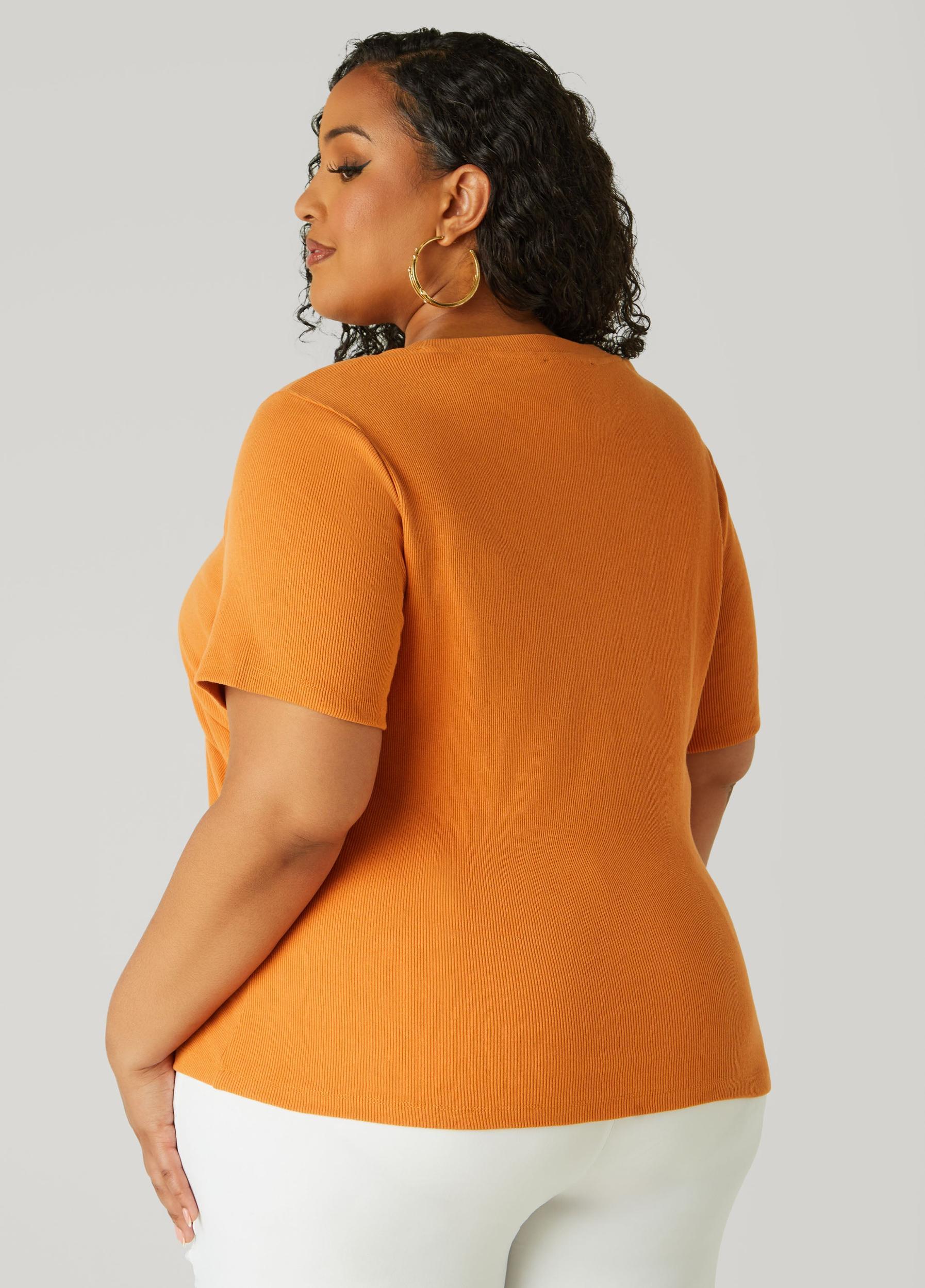 Cutout Ribbed Top Product Image